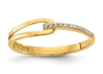 14k Yellow Gold Rings Style R955 - Classique Jewelry Inc.