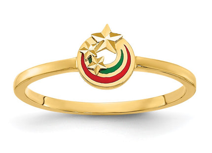 14k Yellow Gold Rings Style R959 - Classique Jewelry Inc.