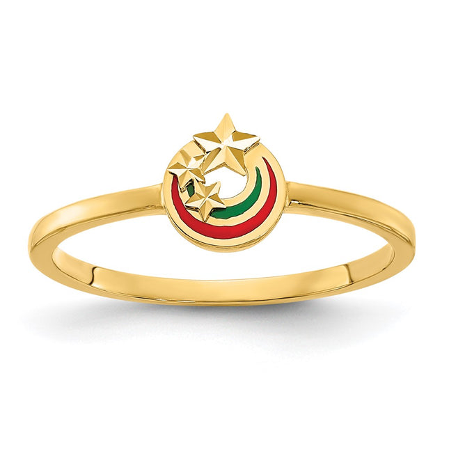 14k Yellow Gold Rings Style R959 - Classique Jewelry Inc.
