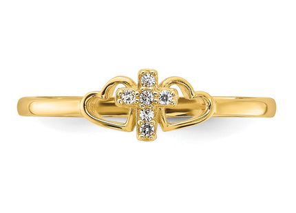 14k Yellow Gold Rings Style R964 - Classique Jewelry Inc.