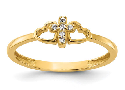 14k Yellow Gold Rings Style R964 - Classique Jewelry Inc.