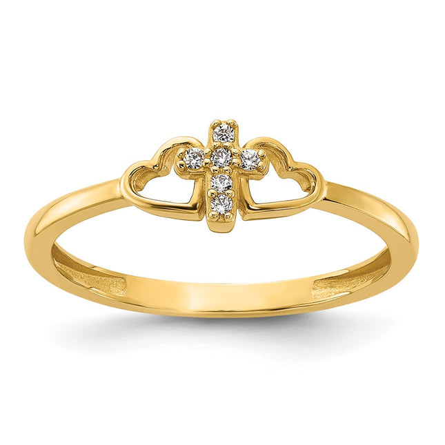 14k Yellow Gold Rings Style R964 - Classique Jewelry Inc.