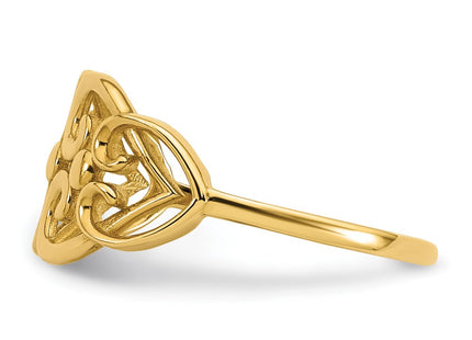 14k Yellow Gold Rings Style R973 - Classique Jewelry Inc.