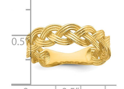 14k Yellow Gold Rings Style R975 - Classique Jewelry Inc.