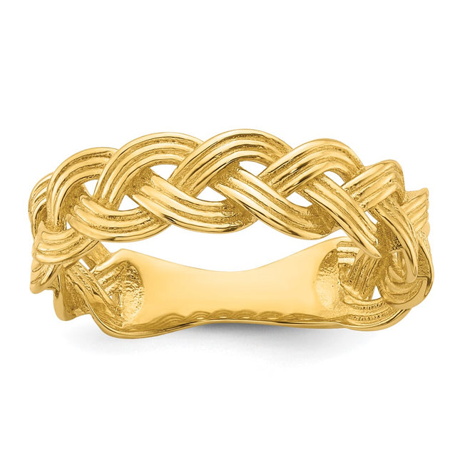 14k Yellow Gold Rings Style R975 - Classique Jewelry Inc.