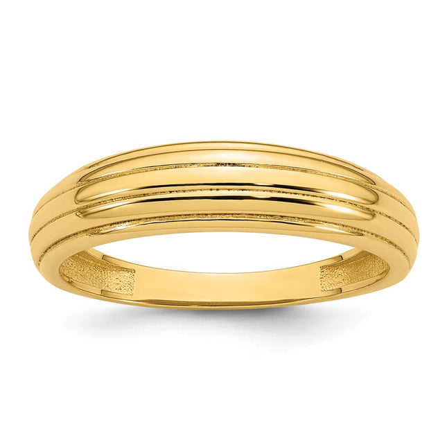 14k Yellow Gold Rings Style R977 - Classique Jewelry Inc.