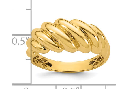 14k Yellow Gold Rings Style R979 - Classique Jewelry Inc.