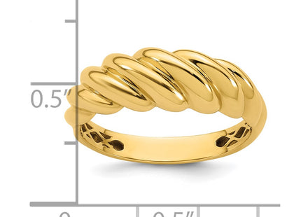14k Yellow Gold Rings Style R980 - Classique Jewelry Inc.