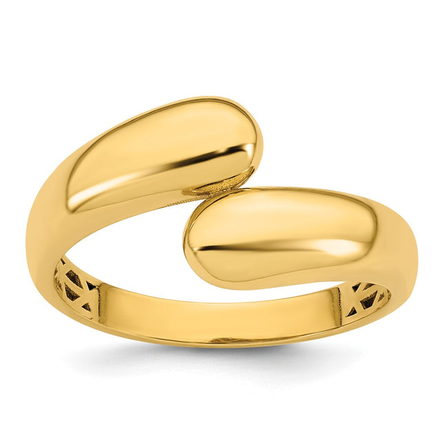 14k Yellow Gold Rings Style R981 - Classique Jewelry Inc.