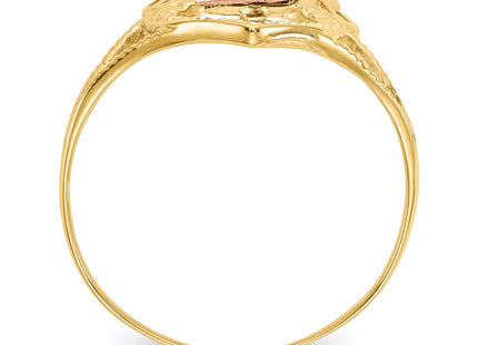 14k Two-tone Rings Style R99 - Classique Jewelry Inc.