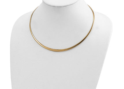 14K gold necklace, alternate view
