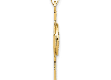 14k Yellow Gold Pendants Style REL104 - Classique Jewelry Inc.