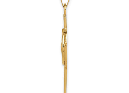 14k Yellow Gold Pendants Style REL110 - Classique Jewelry Inc.