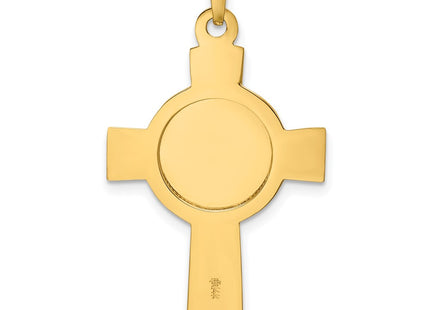 14k Yellow Gold Pendants Style REL110 - Classique Jewelry Inc.