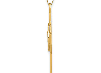 14k Yellow Gold Pendants Style REL111 - Classique Jewelry Inc.