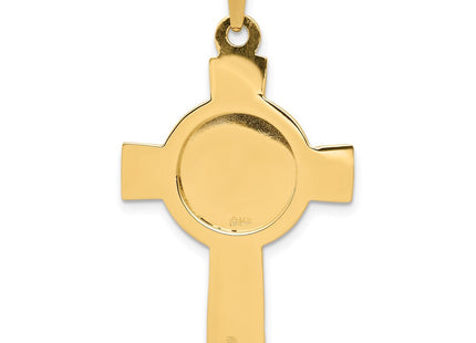 14k Yellow Gold Pendants Style REL111 - Classique Jewelry Inc.