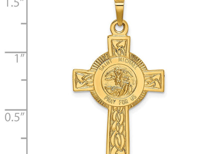 14k Yellow Gold Pendants Style REL111 - Classique Jewelry Inc.