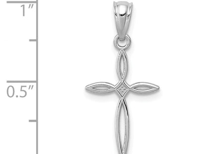 14k White Gold Jewelry Style REL117 - Classique Jewelry Inc.