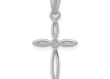 14k White Gold Jewelry Style REL117 - Classique Jewelry Inc.