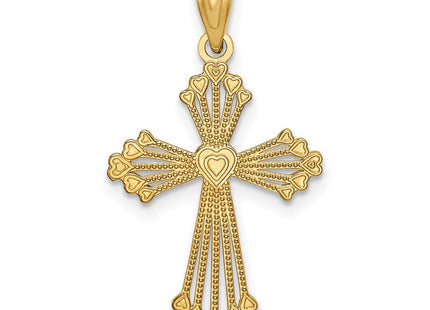 14k Passion Cross Pendant (Style REL118)