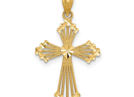14k Passion Cross Pendant (Style REL118)