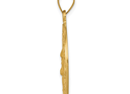14k Yellow Gold Pendants Style REL128 - Classique Jewelry Inc.