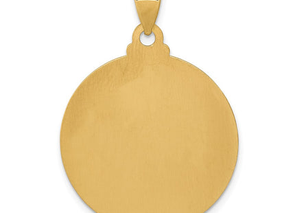 14k Yellow Gold Pendants Style REL128 - Classique Jewelry Inc.