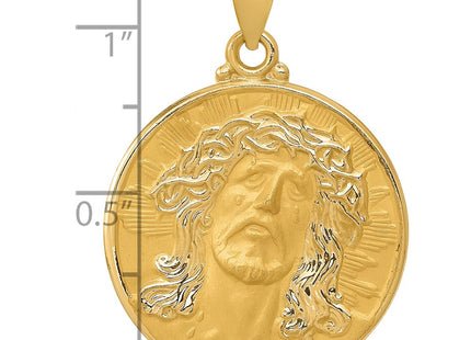 14k Yellow Gold Pendants Style REL128 - Classique Jewelry Inc.