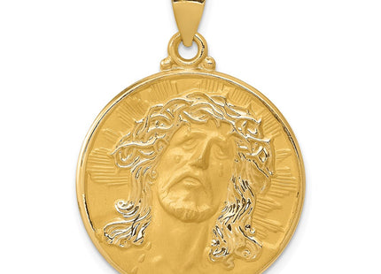 14k Yellow Gold Pendants Style REL128 - Classique Jewelry Inc.