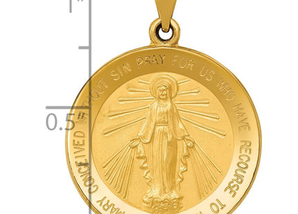 14K gold pendant, further view