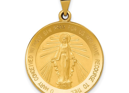 14k Yellow Gold Pendants Style REL136 - Classique Jewelry Inc.