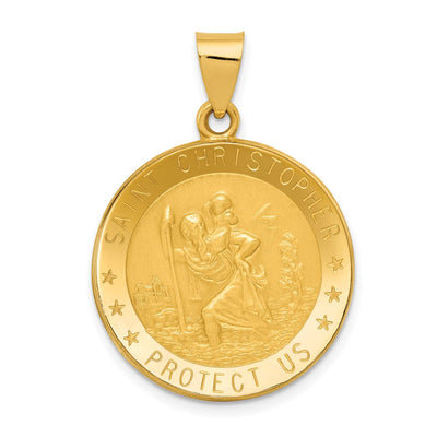 14K gold pendant