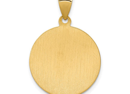 14k Saint Anthony Medal Hollow Pendant (Style REL146)