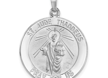 14k White Gold Pendants Style REL147 - Classique Jewelry Inc.