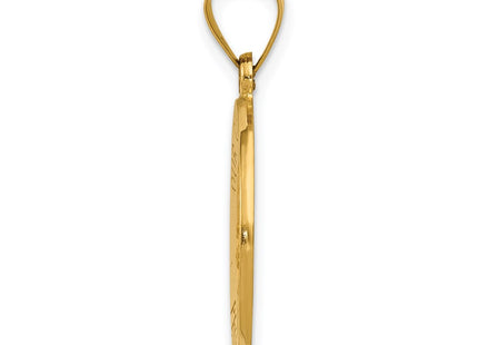 14k Yellow Gold Pendants Style REL149 - Classique Jewelry Inc.