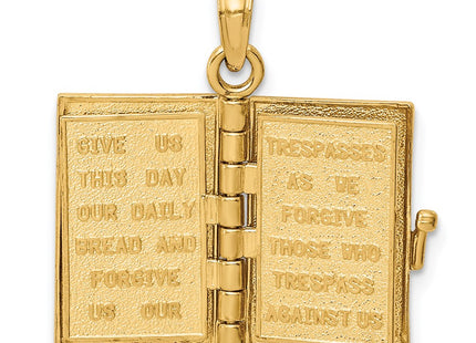 14k Yellow Gold Pendants Style REL154 - Classique Jewelry Inc.