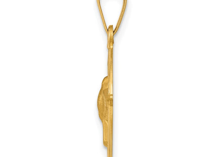 14k Yellow Gold Pendants Style REL159 - Classique Jewelry Inc.