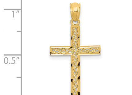 14k Yellow Gold Pendants Style REL70 - Classique Jewelry Inc.