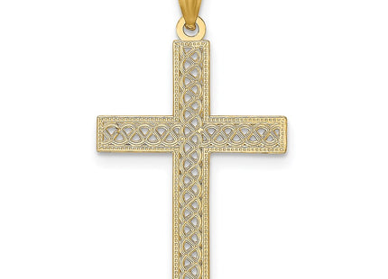 14k Yellow Gold Pendants Style REL71 - Classique Jewelry Inc.
