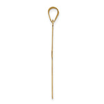14K Engravable Cross Charm view