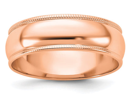 14k Rose Gold Jewelry Style RM060 - Classique Jewelry Inc.