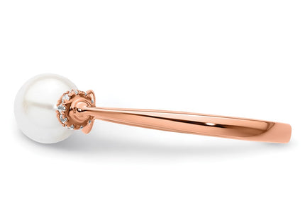 14k Rose Gold Rings Style RM10183 - Classique Jewelry Inc.