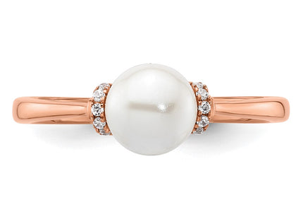 14k Rose Gold Rings Style RM10183 - Classique Jewelry Inc.
