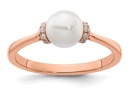 14k Rose Gold Rings Style RM10183 - Classique Jewelry Inc.