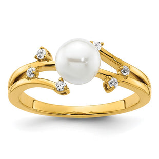 14k Yellow Gold Rings Style RM10187 - Classique Jewelry Inc.