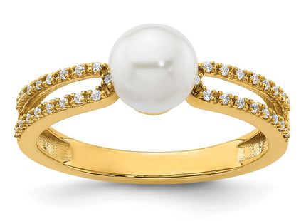 14k Yellow Gold Rings Style RM10190 - Classique Jewelry Inc.