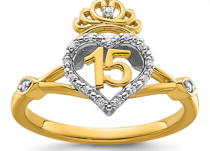 14k Two-tone Rings Style RM10197 - Classique Jewelry Inc.