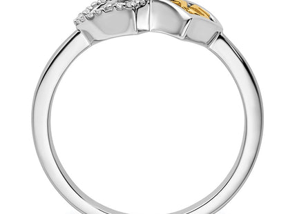 14k Two-tone Rings Style RM10198 - Classique Jewelry Inc.