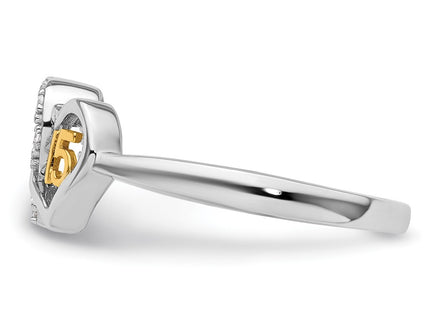 14k Two-tone Rings Style RM10198 - Classique Jewelry Inc.