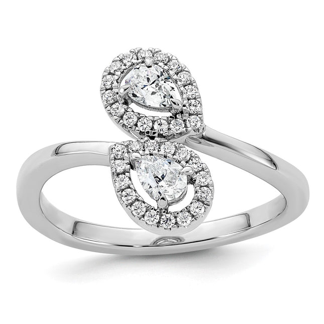 14k White Gold Rings Style RM10514 - Classique Jewelry Inc.